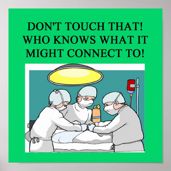 doctor physician surgeon poster