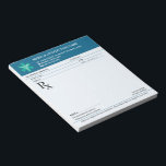 Doctor Prescription Medical RX Pad – Editable Navy<br><div class="desc">Upgrade your daily workflow with this Doctor Prescription Medical RX Pad, designed for physicians, nurses, and medical offices that value clarity, professionalism, and style. This editable prescription notepad features a clean navy blue design that looks modern and trustworthy, making it ideal for clinics, hospitals, and private practices. Easily customize names,...</div>