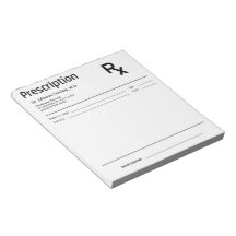 Doctor Prescription Notepad,Doctor surgeon writing