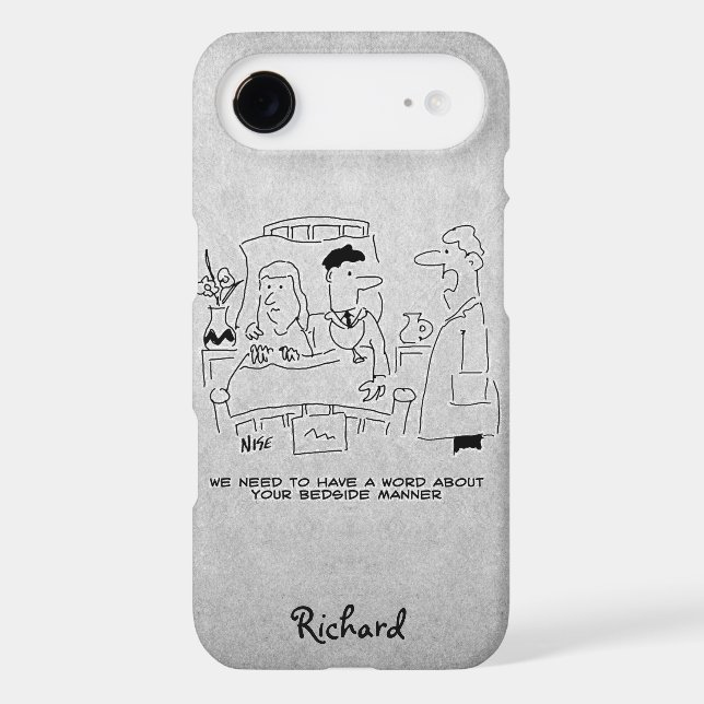 Doctor Questioned About His Bedside Manner Case-Mate iPhone Case (Back)