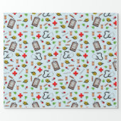 Doctor Retirement Gift Wrapping Paper (Flat)