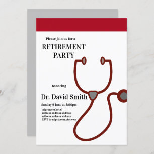Doctor retirement invitation