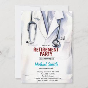 Doctor retirement invitation
