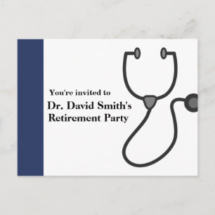 Doctor retirement invitation
