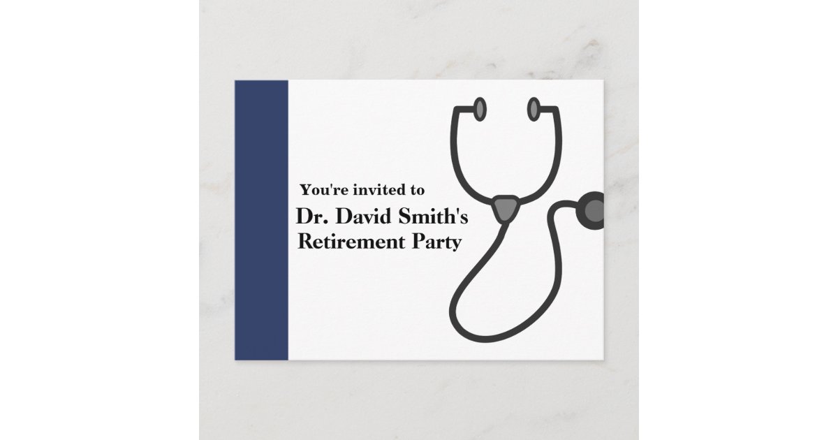 doctor-retirement-invitation-zazzle