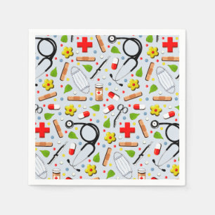 Doctor Retirement Party Paper Napkins