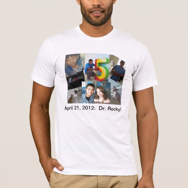 Doctor Rocky! T-Shirt (Front)