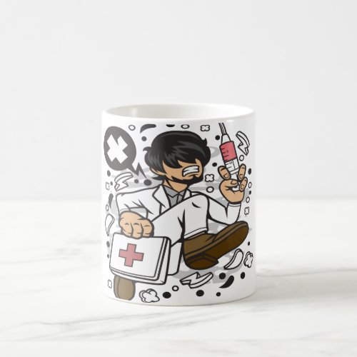 Doctor Running Magic Mug