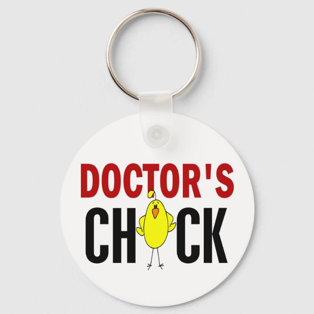 Doctor’s Chick 1 Keychain (Front)