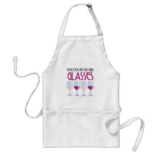Doctor Says I Need Glasses Adult Apron