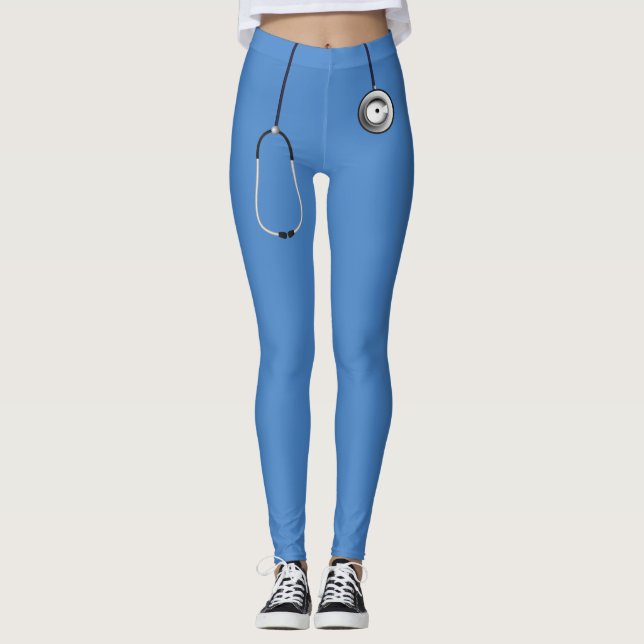 Doctor: Scrubs Costume Leggings (Front)