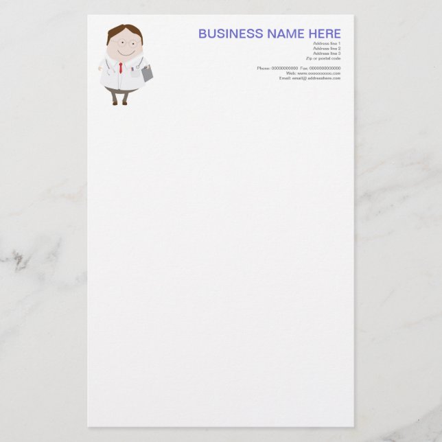 doctor stationery (Front)