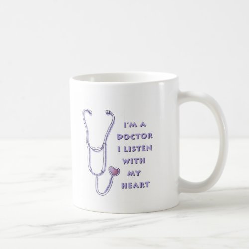 Doctor Stethoscope Heart Mug