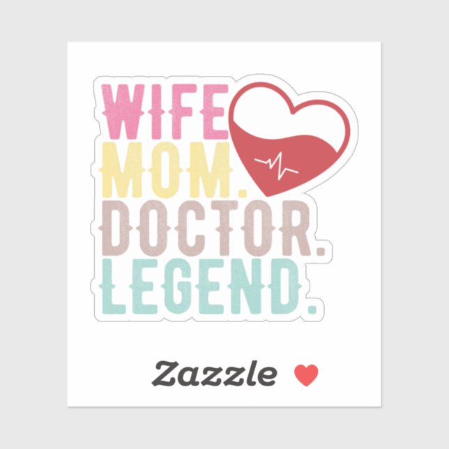 Doctor Stickers, Healthcare Stickers, Doctor Dad Sticker (Sheet)