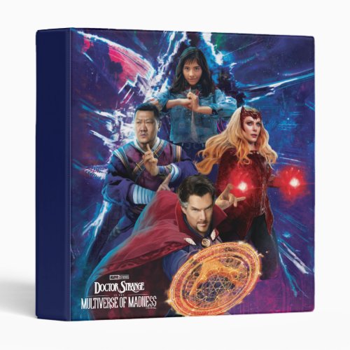 Doctor Strange  Allies Multiverse Graphic 3 Ring Binder