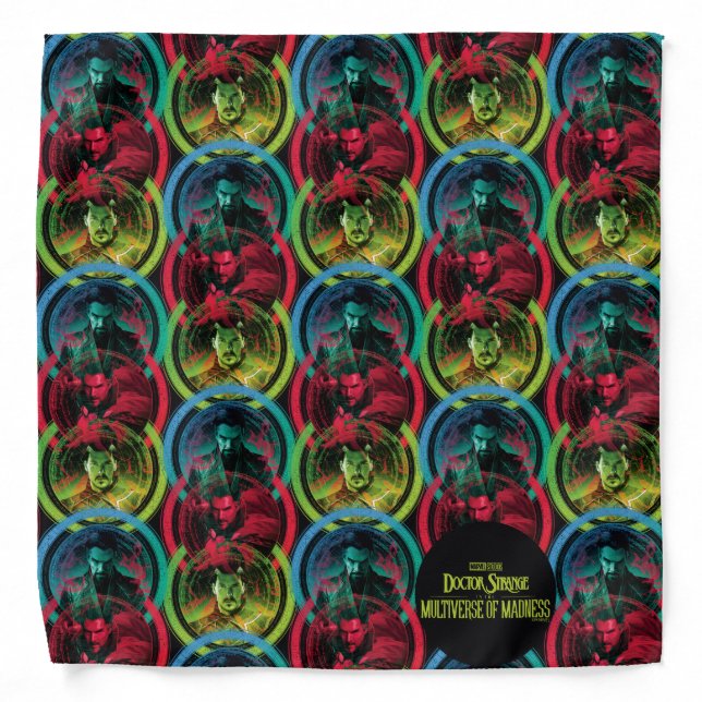 Doctor Strange Alternates Vertical Graphic Bandana (Front)