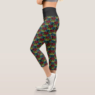 Doctor Strange Alternates Vertical Graphic Capri Leggings