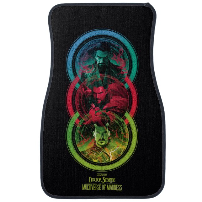 Doctor Strange Alternates Vertical Graphic Car Floor Mat (Front)