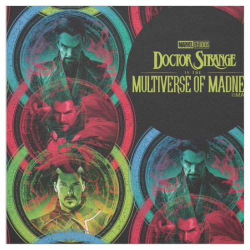 Doctor Strange Alternates Vertical Graphic Fabric