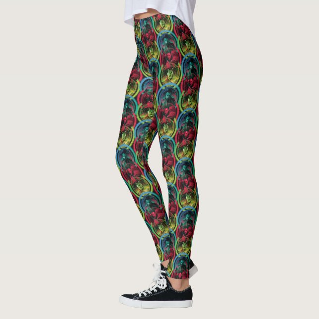 Doctor Strange Alternates Vertical Graphic Leggings (Left)