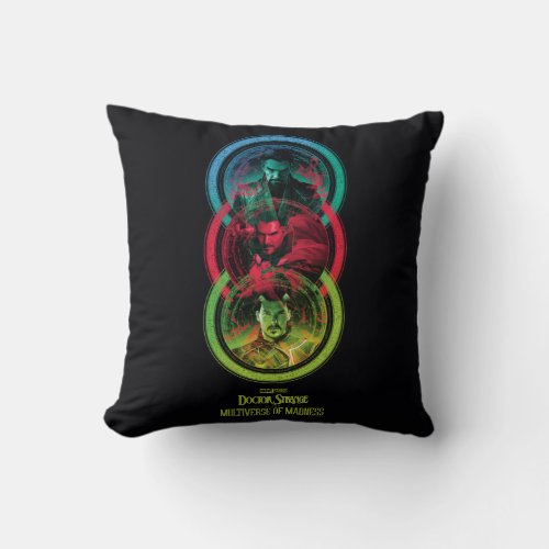 Doctor Strange Alternates Vertical Graphic Throw Pillow