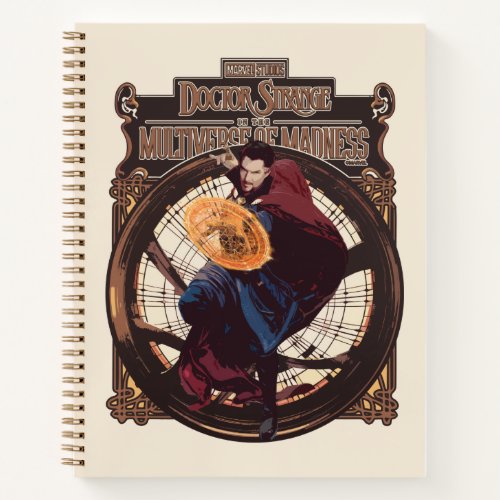 Doctor Strange Art Nouveau Illustration Notebook
