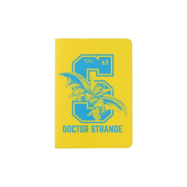 Doctor Strange Collegiate Badge Passport Holder (Front)