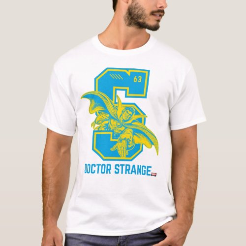 Doctor Strange Collegiate Badge T_Shirt