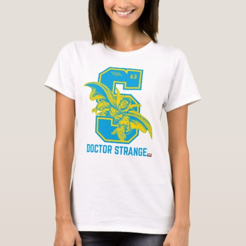 Doctor Strange Collegiate Badge T_Shirt