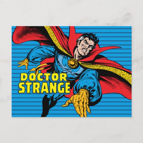 Doctor Strange Flying Postcard