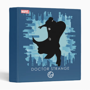Doctor Strange Heroic Silhouette 3 Ring Binder
