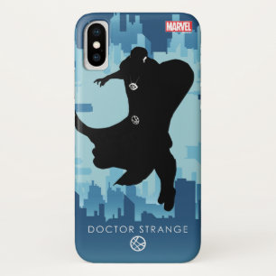 Doctor Strange Heroic Silhouette iPhone X Case