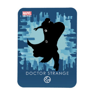 Doctor Strange Heroic Silhouette Magnet