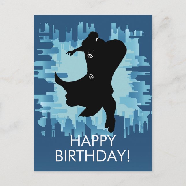 Doctor Strange Heroic Silhouette Postcard (Front)