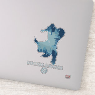 Doctor Strange Heroic Silhouette Sticker