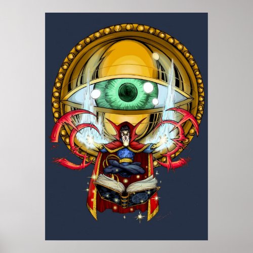 Doctor Strange in the Agamotto Eye Poster