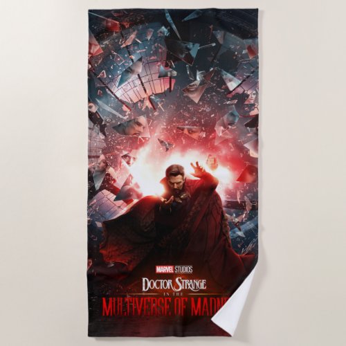 Doctor Strange in the Multiverse of Madness Poster Beach Towel