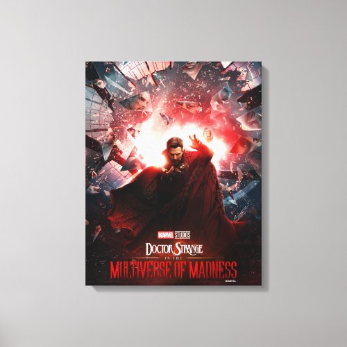 Doctor Strange in the Multiverse of Madness Poster Canvas Print