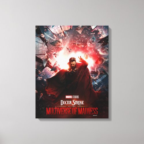 Doctor Strange in the Multiverse of Madness Poster Canvas Print