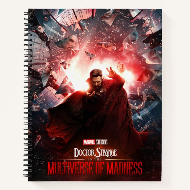 Doctor Strange in the Multiverse of Madness Poster Notebook (Front)