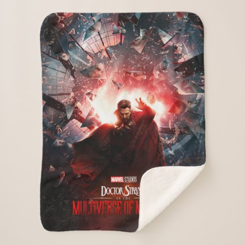 Doctor Strange in the Multiverse of Madness Poster Sherpa Blanket