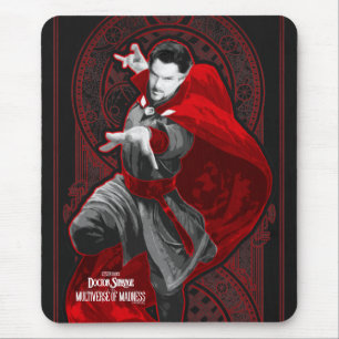Doctor Strange Mystic Art Nouveau Graphic Mouse Pad