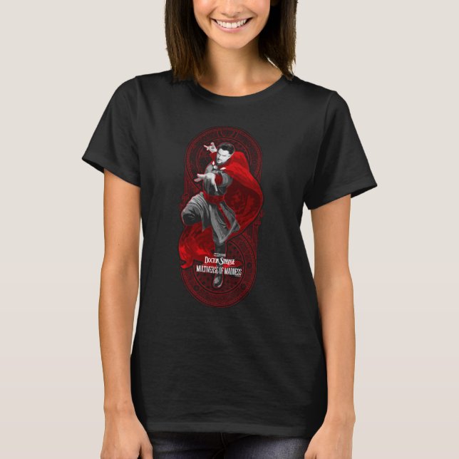 Doctor Strange Mystic Art Nouveau Graphic T-Shirt (Front)