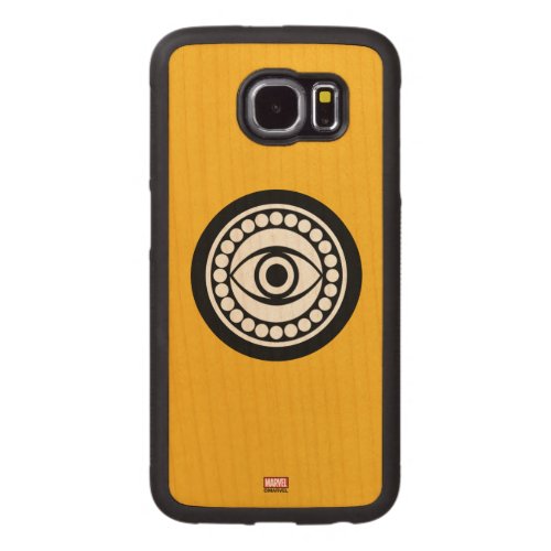 Doctor Strange Retro Icon Carved Wood Samsung Galaxy S6 Case