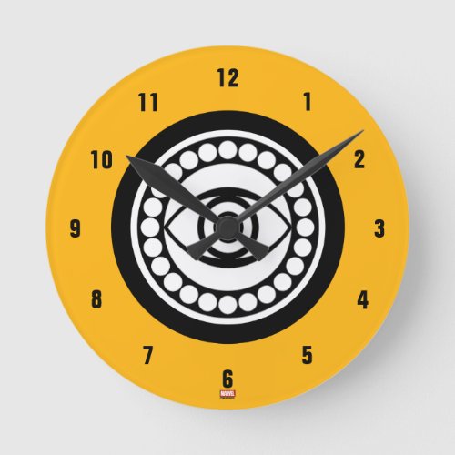 Doctor Strange Retro Icon Round Clock