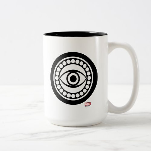 Doctor Strange Retro Icon Two_Tone Coffee Mug