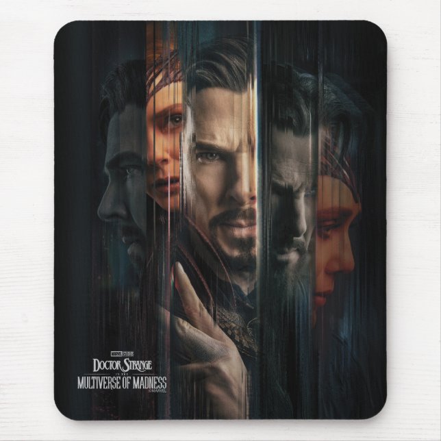 Doctor Strange & Scarlet Witch Alternates Poster Mouse Pad (Front)