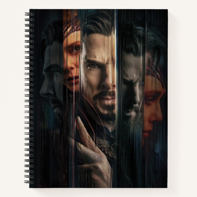 Doctor Strange & Scarlet Witch Alternates Poster Notebook (Front)