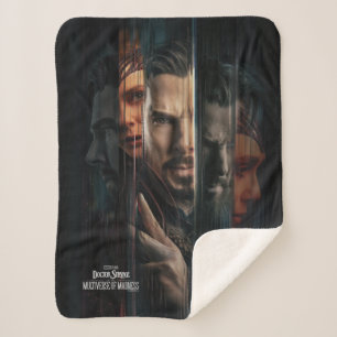 Doctor Strange & Scarlet Witch Alternates Poster Sherpa Blanket