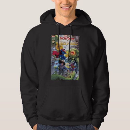 Doctor Strange Vs Gargantos Homage Comic Cover Hoodie